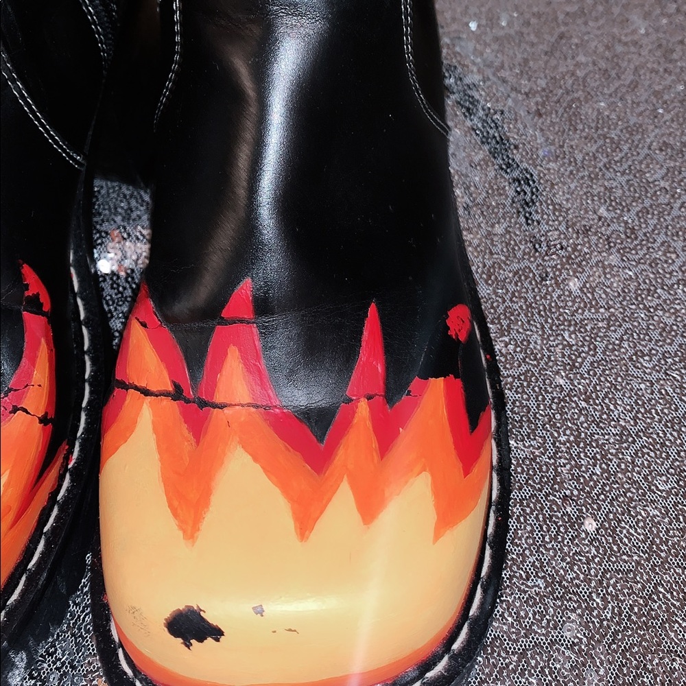 Custom Pants No Boundaries Combat Boots - image 2